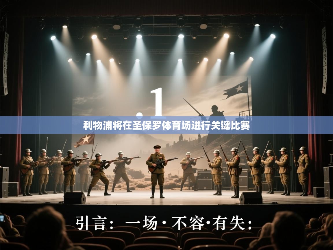 利物浦将在圣保罗体育场进行关键比赛  第1张